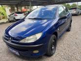 PEUGEOT - 206 - 2002/2003 - Azul - R$ 12.900,00