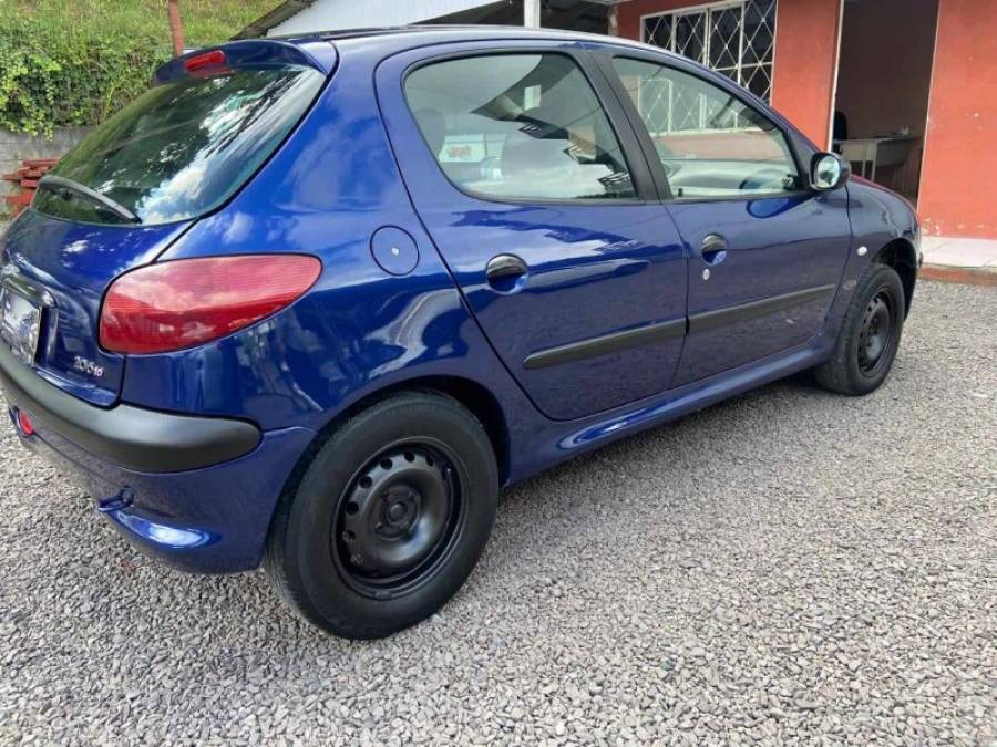 PEUGEOT - 206 - 2002/2003 - Azul - R$ 12.900,00