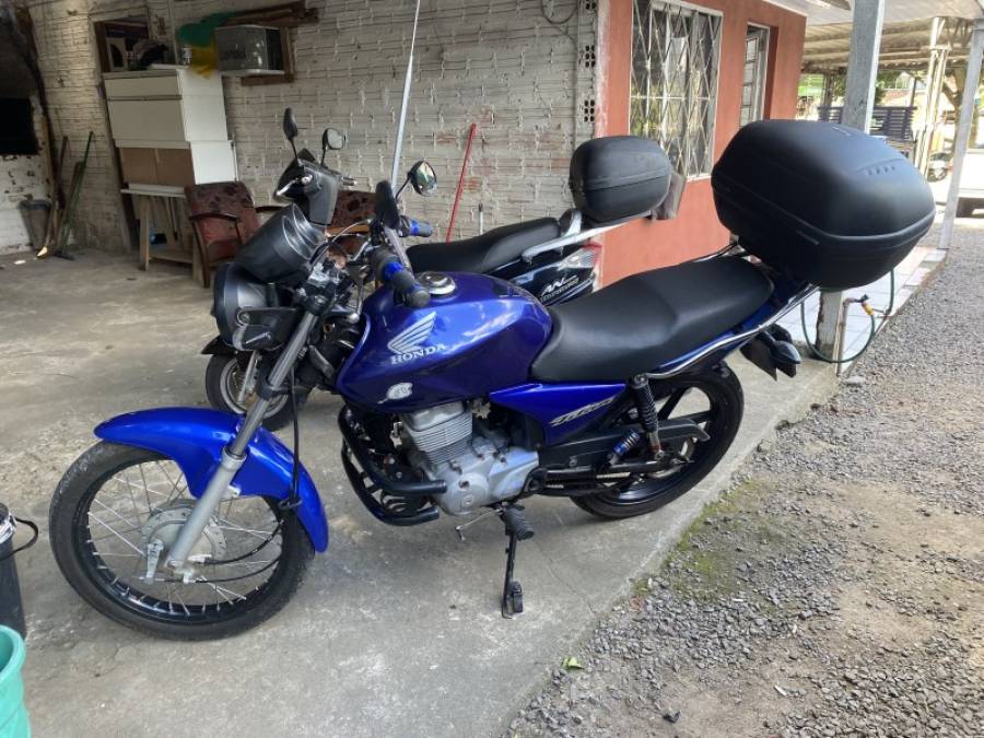 HONDA - CG 150 - 2004/2005 - Azul - R$ 8.900,00